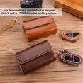 thumbnail image 4 of Premium Synthetic Leather Camera Bag for Mirrorless Cameras Adjustable Crossbody Strap and Removable Caddy, 4 of 8
