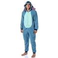 thumbnail image 7 of Disney Lilo And Stitch Adult Unisex Stitch Costume Sherpa Fleece One Piece Pajama Union Suit, 7 of 7