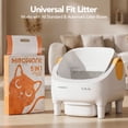 thumbnail image 3 of Osoeri 5-in-1 Clumping Multi Cat Litter, Dust-Free, Low Tracking, Dust-Free, Odor Control, 15.87 lb (7.94 lb/ Pack), 3 of 9