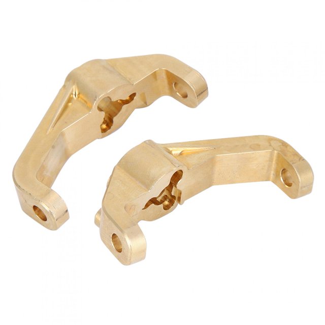 2pcs RC Car tarjeta de automóvil C Hub Monte, Brass RC Accesorios de actualizacia RC Castón de Recolector de Automóviles Soporte, para 1/10 RC Car RC Vehicle