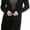 Black, variant on ToBeInStyle Women's Long Sleeve Ribbed Knit Warm Duster Cardigan - Black - Large
