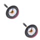thumbnail image 4 of Sartén decorativa Yuarrent forma de huevo frito Reloj de pared cocina Dormitorio Rosa 22x19x4cm 2piezas, 4 of 4