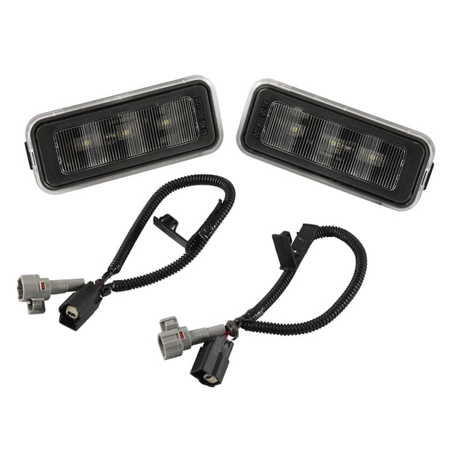 Speravity 1 par de luces LED para puerta trasera de coche, conectores de arnés de cableado, Kit de lámpara para maletero de vehículo, suministros de Bombillas para automóviles Speravity VI002225-00B