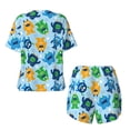 thumbnail image 5 of Xecao Cartoon Monster print Swimsuit for women, Summer-ready, sporty style.Quick-dry fabric. Many sizes & colors., 5 of 9