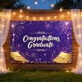 thumbnail image 3 of zhangmingg Graduation Celebration Banner for Life and Joyful Moments Decorative Banner for Commencement Events, 3 of 3