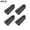 Black A2, variant on door shock absorber pad Car Door Shock Absorber Universal Car Door 1SET