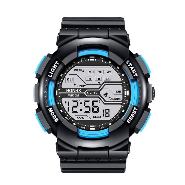 Reloj electrónico digital multifuncional para niños y adultos, unisex, deportivo, para exteriores, luminoso, resistente al agua, para estudiantes