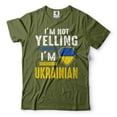thumbnail image 4 of I'm Not Yelling I'm Ukrainian Shirt Ukraine Flag Shirt Ukrainian Patriotic Shirt, 4 of 6