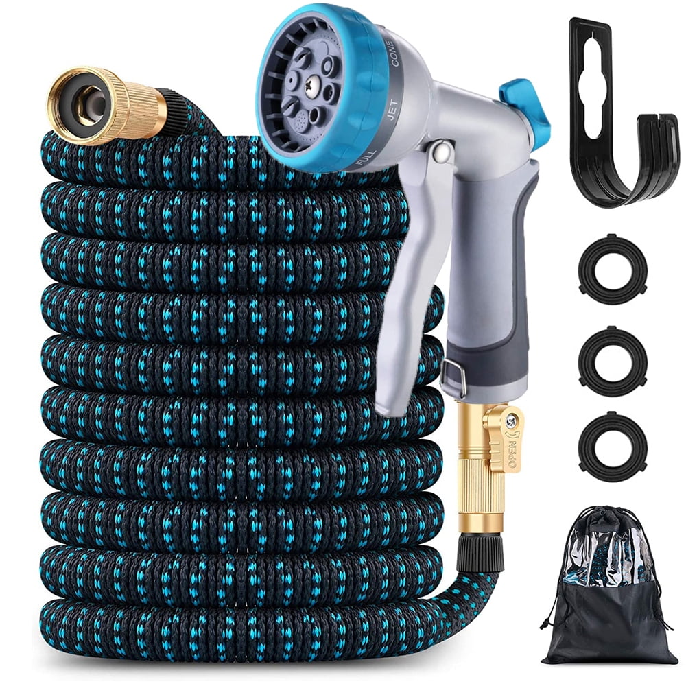 Kalgaden 100ft Garden Hose Expandable Water Hose, Expanding Garden Pipe