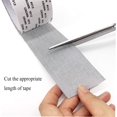 thumbnail image 4 of Cinta para kit de reparación de pantallas de ventanas, adhesivo fuerte y cinta de malla de cubierta de fibra de vidrio impermeable para cubrir agujeros de rasgaduras de puertas de ventanas Kit de, 4 of 6