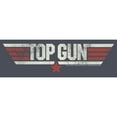 thumbnail image 2 of Women's Top Gun Logo Distressed  Racerback Tank Top, 2 of 4