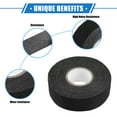 thumbnail image 3 of Unique Bargains 4 Pcs Muffler Tape 1.2 Inch x 66 Ft Self Adhesive Universal for Car Noise Protection Polyester Black, 3 of 7