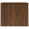thumbnail image 3 of vidaXL Coffee Table Brown Oak 80x50.5x41.5 cm Engineered Wood, 3 of 5