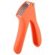 thumbnail image 1 of Prensa de ajos de acero inoxidable - Picadora de ajos profesional Exprimidor de jengibre para cocina(rojo), 1 of 7