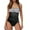 B Black, variant on Womens Swimsuit Smmer Halter Neck Tankini Tops Beach Women's Bathing Suits A Black L