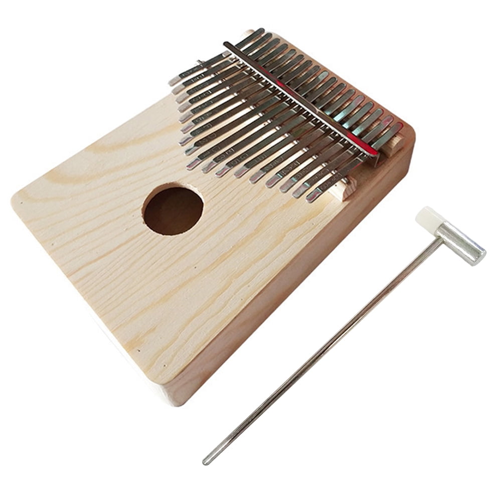 Free Tuning Hammer Music Score Beige Thumb Piano Kalimba Wood Cloth Bag 17 Notes Free Tuning Hammer Music Score Beige Thumb Piano Kalimba Wood Cloth Bag 17 Notes