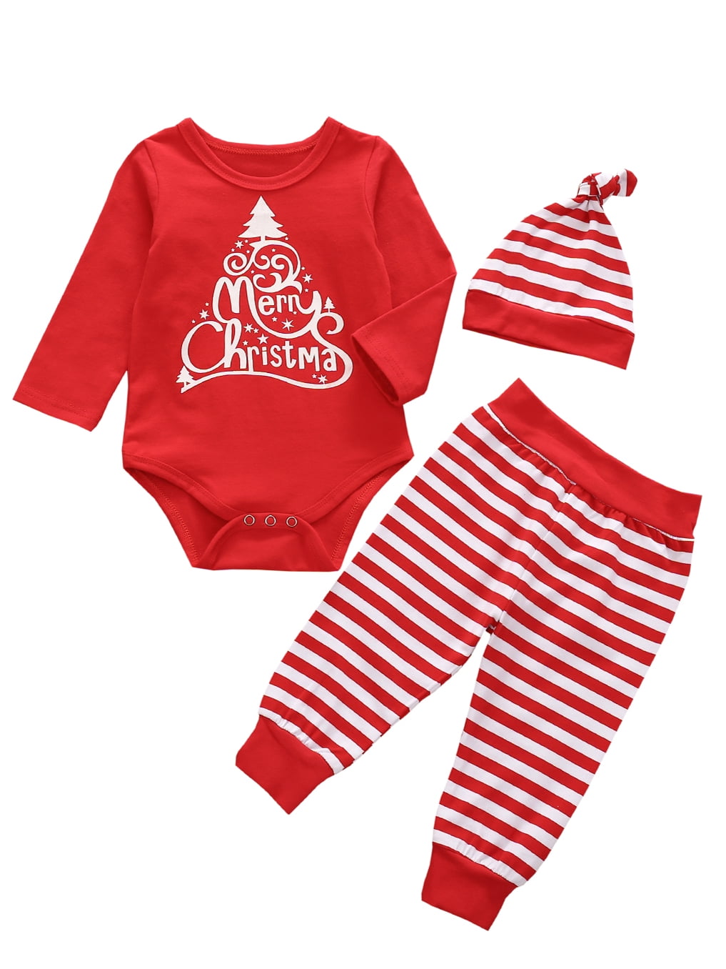 6-12 or 18-24 mos BABY SIZES 0-6 12-18 Details about   ADORABLE 1 pc Christmas Outfit SANTA 