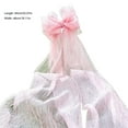 thumbnail image 3 of Btomtd 33.07"x18.11" Oversized Christmas Bow for Birthday Wedding Decoration Arches and Wall Window Outside Displays Holiday Ornaments and Festive Bows, Pink-S, 3 of 9