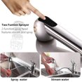 thumbnail image 5 of Robinet de Cuisine Classique Extensible avec Double Rinçage Vaporisateur, 5 of 5