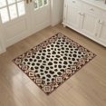 thumbnail image 3 of ODIKA 3'x5' Washable Area Rug Southwestern Symmetry Abstract Inspired Patches Border Spotted Flowing Dynamic for Hallway, Laundry Room, Non-Slip, Flatweave, Easy Care, 3 of 7