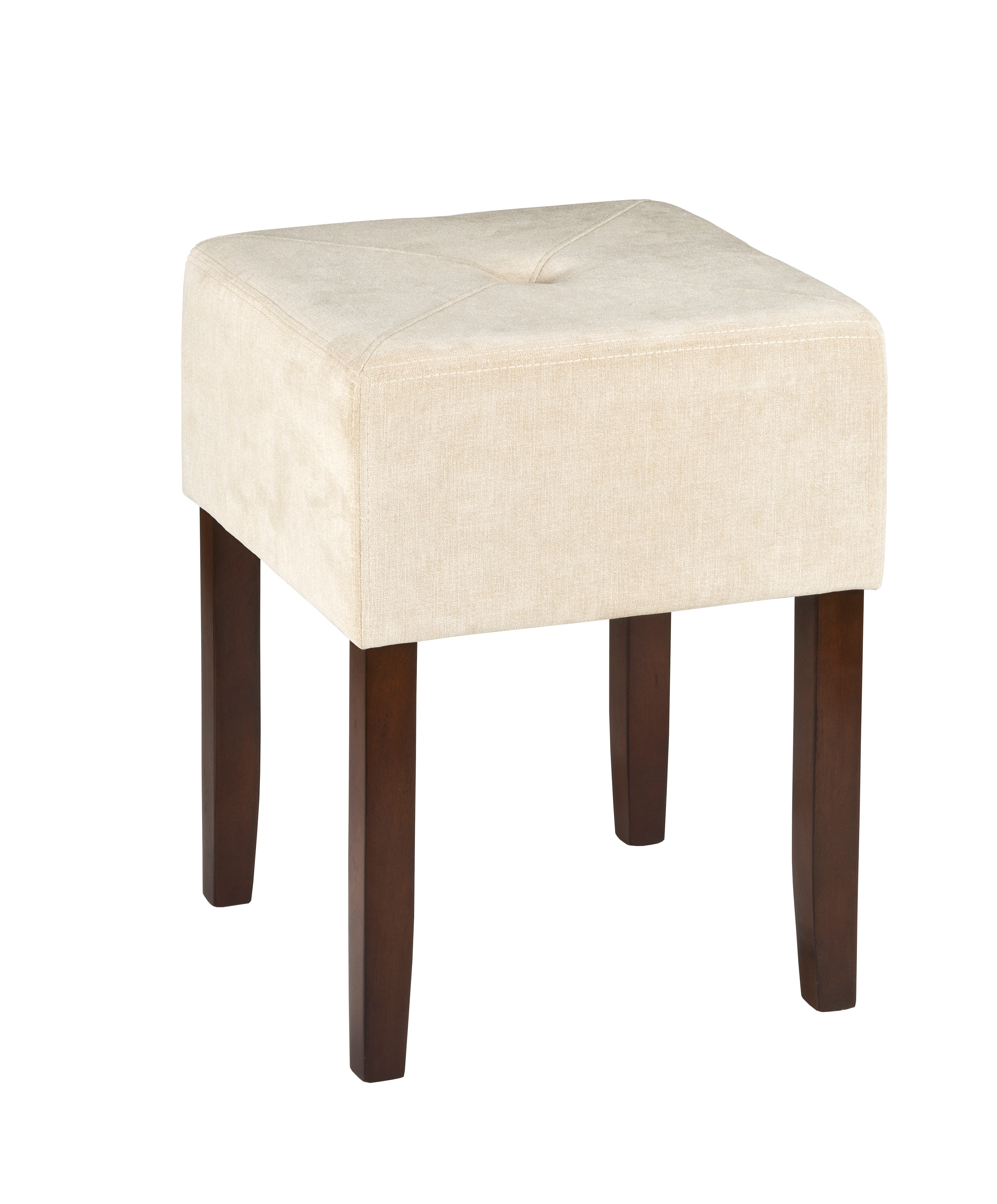 Hillsdale Furniture Bellamy Upholstered Vanity Stool Hillsdale Furniture Bellamy Upholstered Vanity Stool