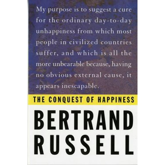 Pre-Owned The Conquest of Happiness (Paperback) 0871401622 9780871401625