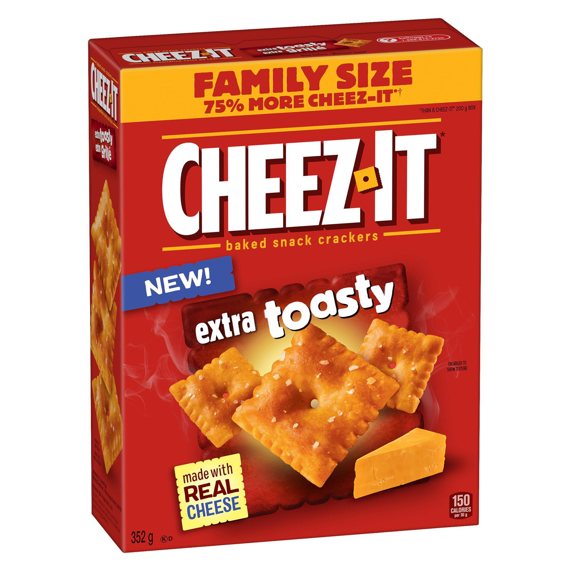 Craquelins Cheez-It* Extra Grillés 352 g