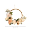 thumbnail image 3 of AuroraX Easter Wreath Bunny Wreath for All Seasons,Lent Small Outdoor Decoration, 3 of 6
