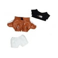 thumbnail image 5 of DOLITY 20cm Doll Clothes Cotton Doll Jacket Pants and T Shirt Set Photo Props, 5 of 8