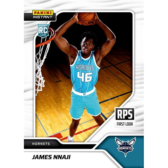 NBA 2023-24 Instant RPS First Look Basketball    James Nnaji RPS-30 (Rookie)