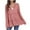 Pinky, variant on Womens Jackets Casual New Womens Zip up Hoodies Lightweight Pleated Tiered Hooded Sweatshirt Casual Long Sleeve Ruffle Sweaters Pinky XL