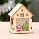 thumbnail image 2 of Big old man Casa de madera de 3/5 pulgadas, decoración de escritorio hecha a mano, suministro para Festival de Papá Noel/muñeco de nieve/renos, 2 of 5