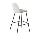 thumbnail image 5 of Pemberly Row Velvet Performance Counter Height Stools (Set of 2) in Silver, 5 of 7
