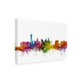 thumbnail image 3 of Trademark Fine Art Michael Tompsett Las Vegas Nevada Skyline Canvas Wall Art - 22x32, 3 of 5