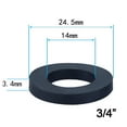 thumbnail image 2 of 13Pcs Mixed Tap Washers Rubber Washers Tap Rubber Washers Tap Seal Drip, 2 of 9