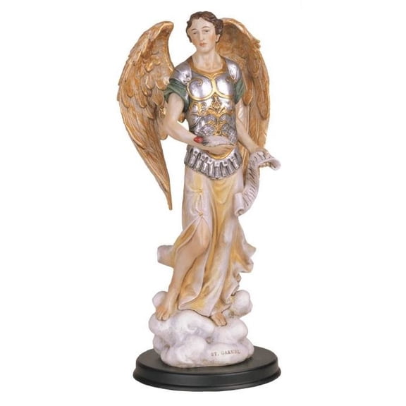 12 Inch Archangel Gabriel Holy Figurine Religious Decoration Decor