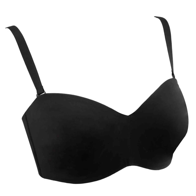 Mefallenssiah Women'S Oversized and Ultra-Thin Detachable Shoulder Straps Bra Type Daily Bra with Steel Rings