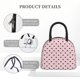 thumbnail image 4 of Easygdp Cute Cat Bolsa de Almuerzo Insulada Grande, Forro de Aluminio, Diseño Espacioso, a Prueba de Fugas, Ideal para Trabajo, Picnics, Viajes y Actividades al Aire Libre, 4 of 6