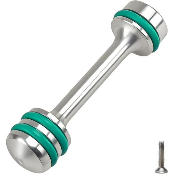 Aluminum Engine Block Oil Gallery Plug Billet Rear Passage Plug Oil Diverter Fit for GM Gen III & IV LS V8 Engine Replace#: 12573460