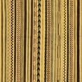 thumbnail image 1 of Ahgly Company Indoor Square Abstract Brown Modern Area Rugs, 3' Square, 1 of 4