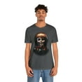 thumbnail image 2 of Halloween Annabelle Face Short Sleeve T-Shirt - Creepy Doll Horror Movie, 2 of 3