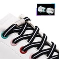 thumbnail image 2 of Cordones para zapatos sin atar Zapatillas planas Cordones para zapatos Cordones elásticos sin lazos Niños Adultos Cordones rápidos Bandas de goma Talla única Zapatos ESPAÑA Gao Jinjia LED, 2 of 2