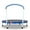 Blue, variant on Aukfa 36inch Mini Toddler Trampoline for Kids Ages 1-6 Indoor Outdoor Rebounder Trampoline with Foam Handle/Safety Padded Cover