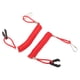 thumbnail image 3 of Cordón De Seguridad Para Motor, Gancho Giratorio Con Clip, Cuerda De Emergencia Para Motor De 150 Cm/59 Pulgadas, Rojo, 2 Piezas, Resistente Al Agua, Para Reemplazo De Barcos Para, 3 of 7
