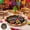 Multicolor 1, variant on Carnival Party Supplies Tableware Set,Carnival Themed Tableware with Paper Plates,Napkins,Cups,Tablecloth for Mexican Fiesta Party Decorations,Serves 10 (10PCS Cups)