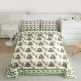 thumbnail image 3 of Homewish Winter Christmas Tree Bedding Comforter Set, Rustic Farmhouse Twin Comforter Sets, Western Tribal Aztec Reversible Bedding Set, Super Cozy Room Decor, 2-Piece, 3 of 9