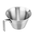 thumbnail image 4 of Ovzne Tasse à Mesurer en Acier Inoxydable 304 100ML Tasse d'Extraction avec Échelle Petite Tasse avec Poignée Tasse à Mesurer Café Lait en Liquidation, 4 of 5