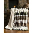 thumbnail image 7 of Carstens, Inc. Ultra Premium Super Soft Plush Sherpa Fleece Oversized Throw Blanket 54" x 68", Hidden Lake, 7 of 7