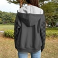 thumbnail image 4 of yillto Zip up Hoodie for Women Long Sleeve Sweatshirts Fall Outfits Oversized Casual Fashion Jackets, 4 of 6