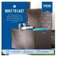 thumbnail image 4 of Outdoor Storage , Soft Closure, 105 Gallon, Java, 4 of 9